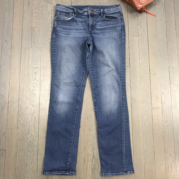 LOFT Denim - LOFT Medium Wash Cropped Leg Ankle Denim Jeans